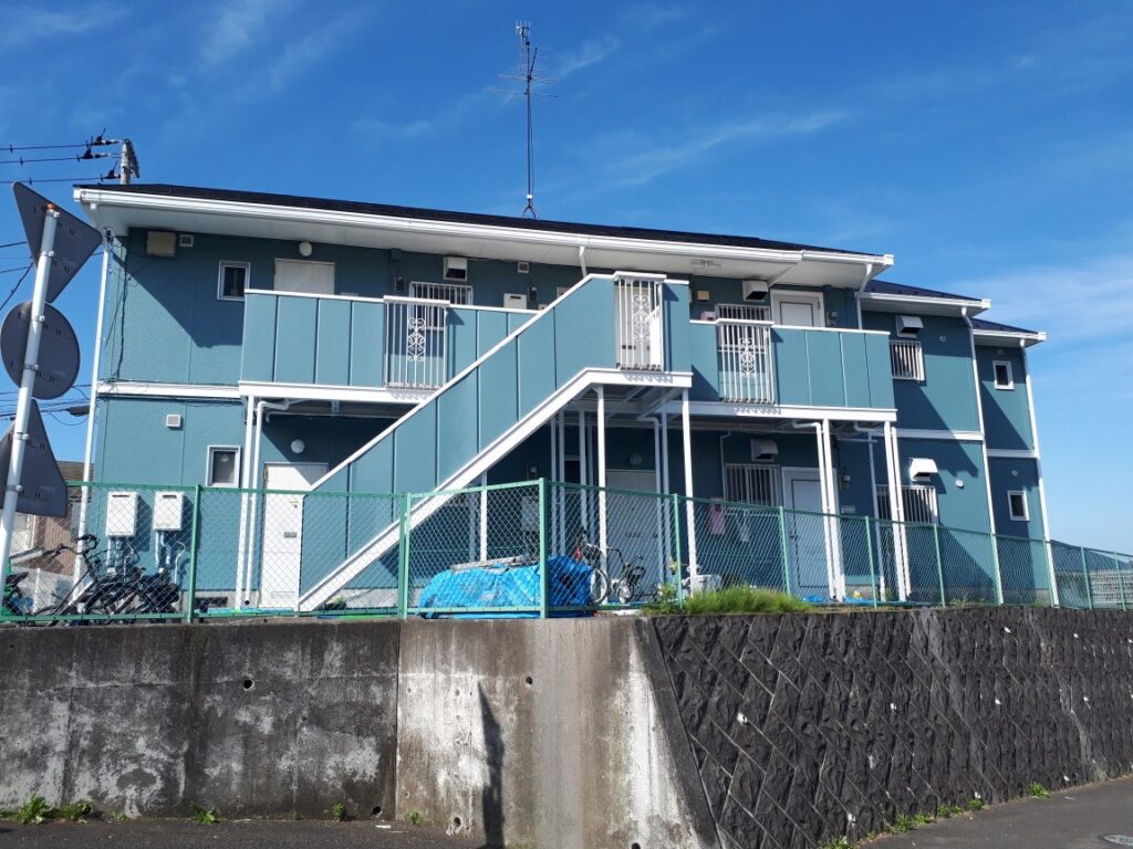 内野塗装 アパート塗り替え 施工後