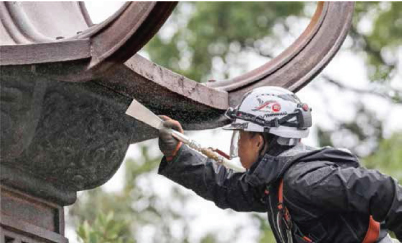 エアー鉋施工イメージ