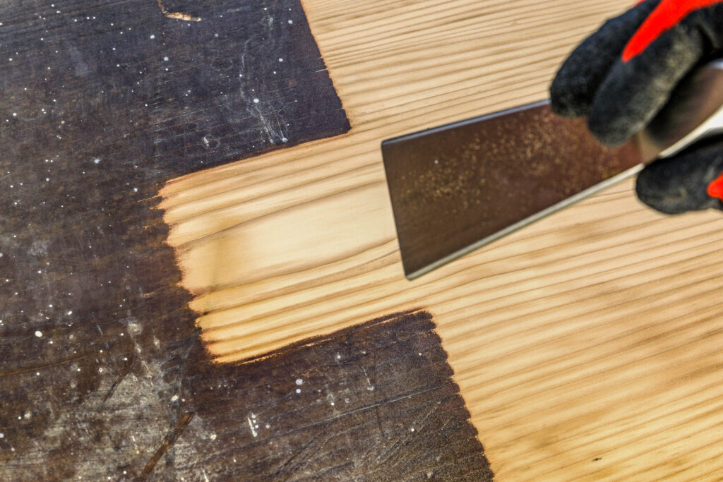 内野塗装 エアー鉋イメージ